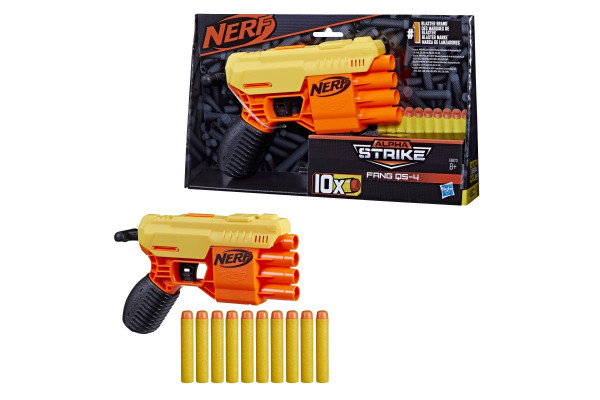 Hasbro NERF Alpha strike fang QS4 Geel E6973