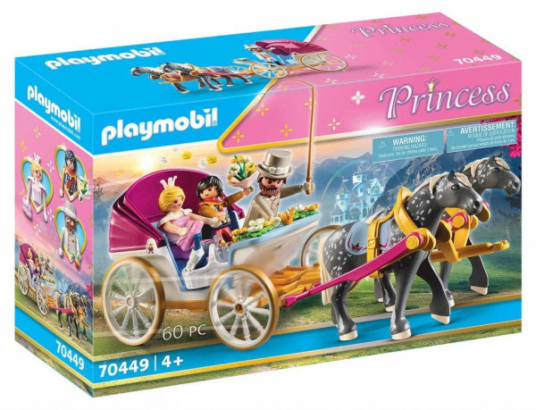 Playmobil® Princess 70449 Romantický kočár s koňmi