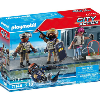 Playmobil® 71146 City Action  Sada figurek speciální jednotky