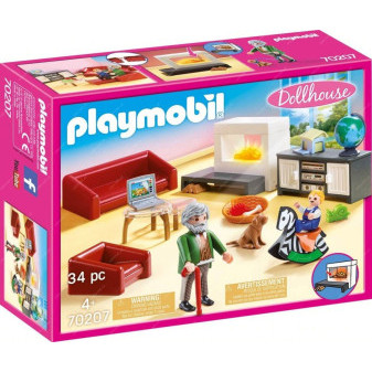 Playmobil® 70207 Doll House Útulný obývací pokoj