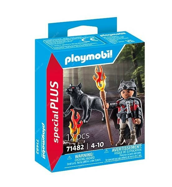 Playmobil® 71482 Special Plus Bojovník s vlkem