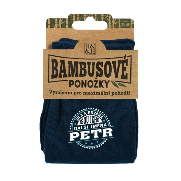 Albi Bambusové ponožky - Petr vel. 39-46