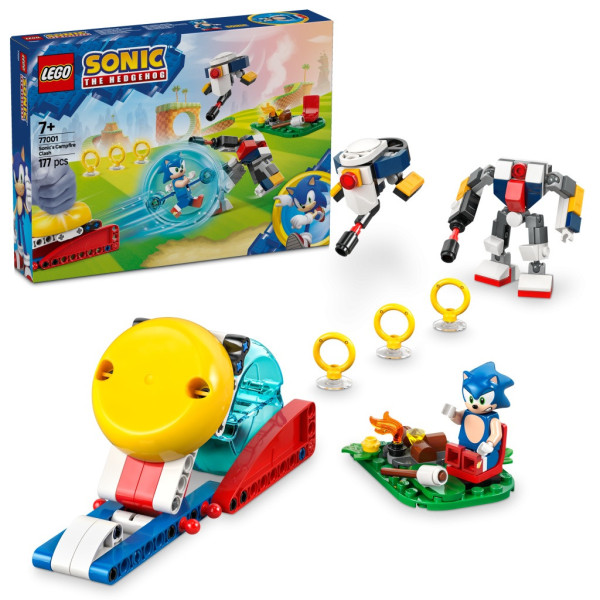 LEGO® Sonic the Hedgehog™ 77001 Sonic a souboj u táboráku