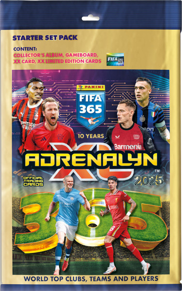 PANINI FIFA 365 2024/2025 - ADRENALYN - starter set