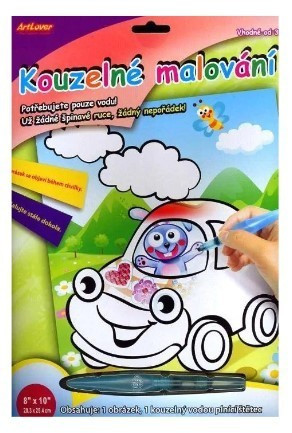 Kouzelné malování vodou - Auto