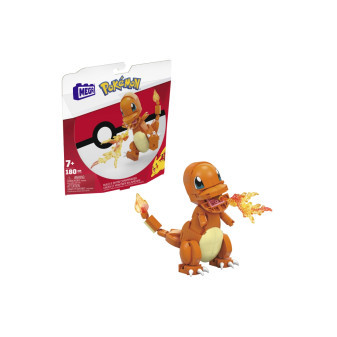 Mattel  Mega Bloks Pokémon Postav a vystav si Pokémona-Charmander GKY96