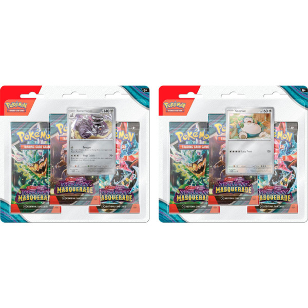 ADC Pokémon TCG: SV06 Twilight Masquerade - 3 Blister Booster