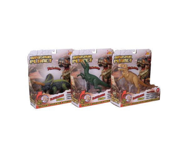 Dinosaurus s efekty 22 cm 3 druhy na baterie