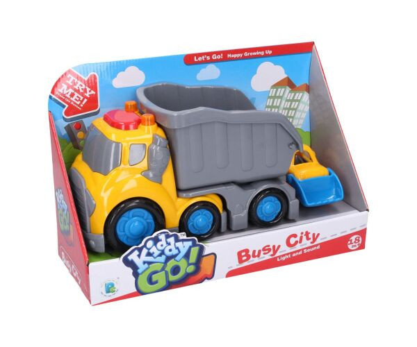 Kiddy Auto sklápěcí s efekty 19,5 cm buldozer 8 cm