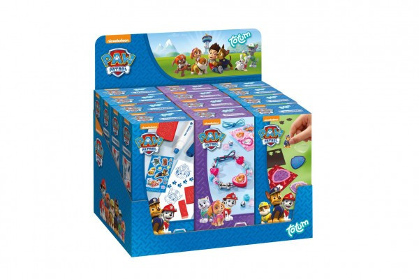 Lowlands Kreativní sada 3 druhy Paw Patrol Tlapková patrola v krabičce 6x13x3,5cm