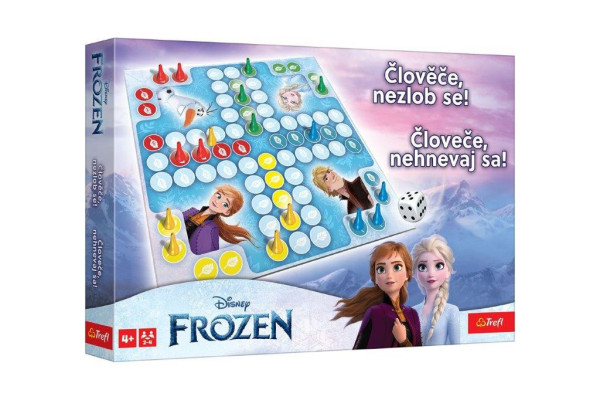 Trefl Člověče, nezlob se! Ledové království Frozen společenská hra v krabici 33x23x4cmm