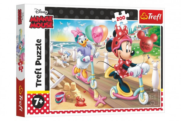 Trefl Puzzle 13262 Puzzle Minnie na pláži Disney Minnie 200 dílků