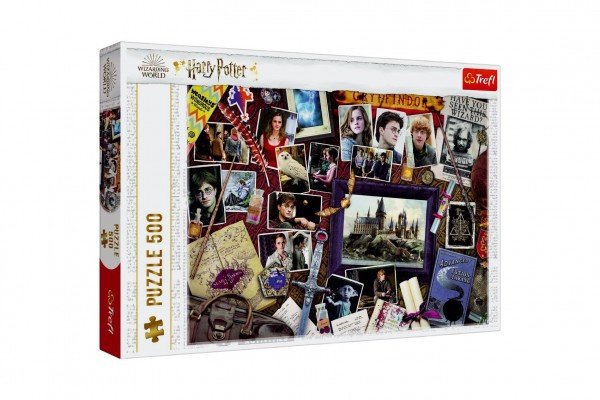 Trefl Puzzle Harry Potter/Bradavické Rokfortské vzpomínky 500 dílků