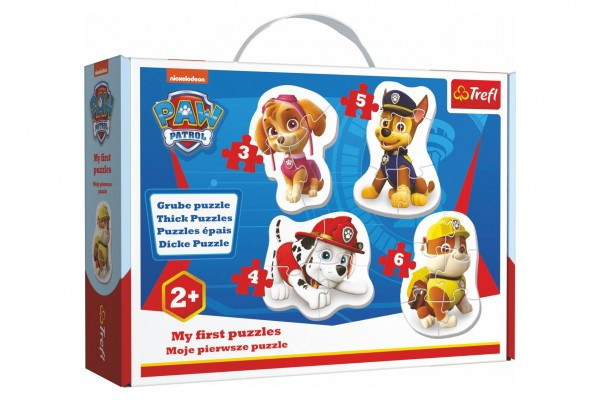 Trefl Puzzle baby Paw Patrol/Tlapková patrola 4ks