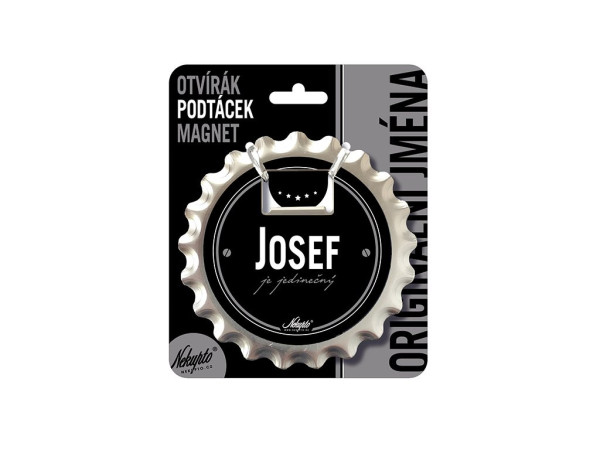 Nekupto Otvírák na pivo, podtácek - Josef V.I.P. NKQ