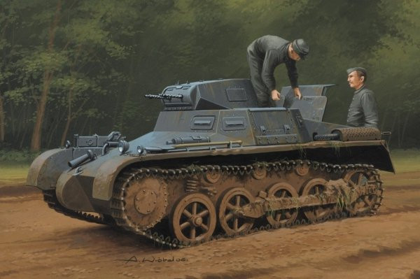 Hobby Boss 80145 German Panzer 1Ausf A Sd.Kfz.101(Early/Late Version) 1:35