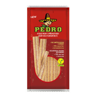 Pedro Kyselé kolové pásky 80 g