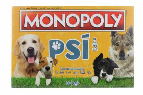 Hasbro Monopoly - Psí edice CZ