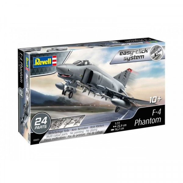 Revell EasyClick letadlo 03651 - F-4 Phantom (1:72)