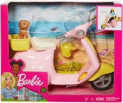 Mattel Barbie Skútr FRP56