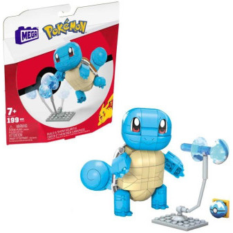 Mattel Mega Bloks Pokémon Postav a vystav si Pokémona-SQUIRTLE GYH00