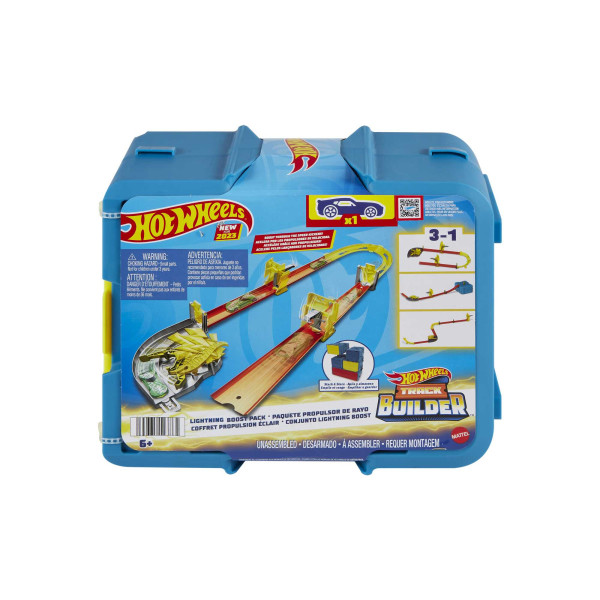 Mattel Hot Wheels Track Builder Dráha v boxíku - blesky HMC03