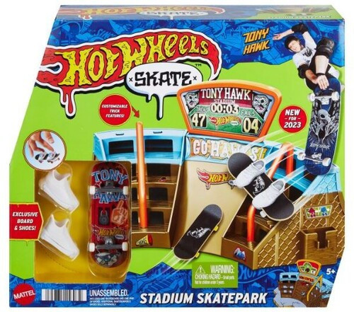 Mattel Hot Wheels Fingerboard Stadion skatepark herní set HGT91