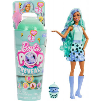 Mattel Barbie Pop reveal barbie bubble tea - zelený čaj HTJ21