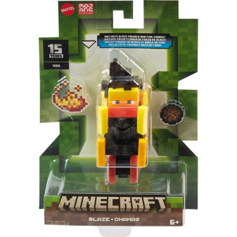 Mattel Minecraft Figurka -  Blaze 8 cm HTL81