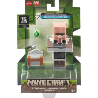 Mattel Minecraft Figurka -  Stone Mason 8 cm HTL82