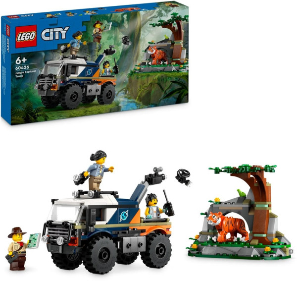 LEGO® City 60426 Terénní vůz na průzkum džungle