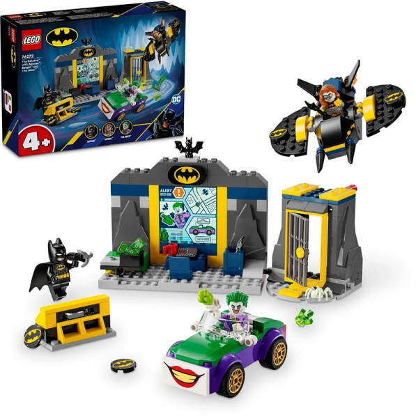 LEGO® DC Batman™ 76272 Batmanova jeskyně a Batman™, Batgirl™ a Joker™