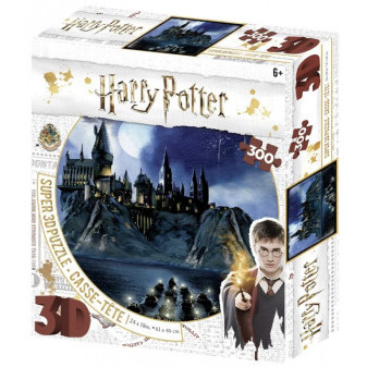 Prime 3D puzzle -  Harry Potter Bradavice 300 dílků