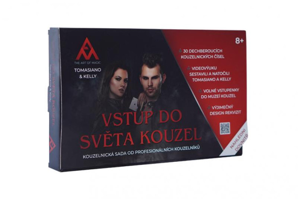 Mac toys The art of magic - Vstup do světa kouzel Tomasiano a Kelly kouzelnická sada