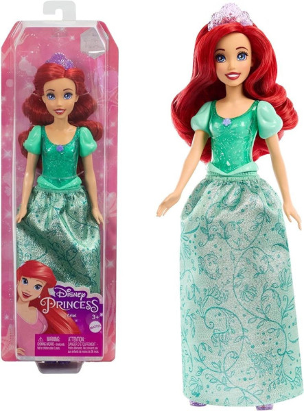 Mattel Disney Princess Panenka princezna - Ariel HLW10