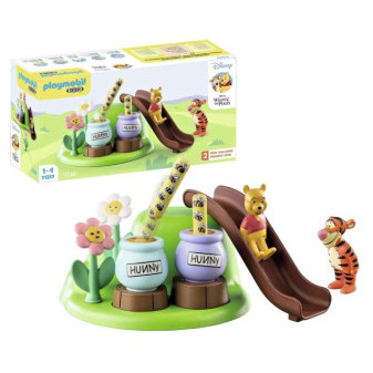 Playmobil® 71317 1.2.3 & Disney: Včelí zahrada Medvídka Pú a Tygříka