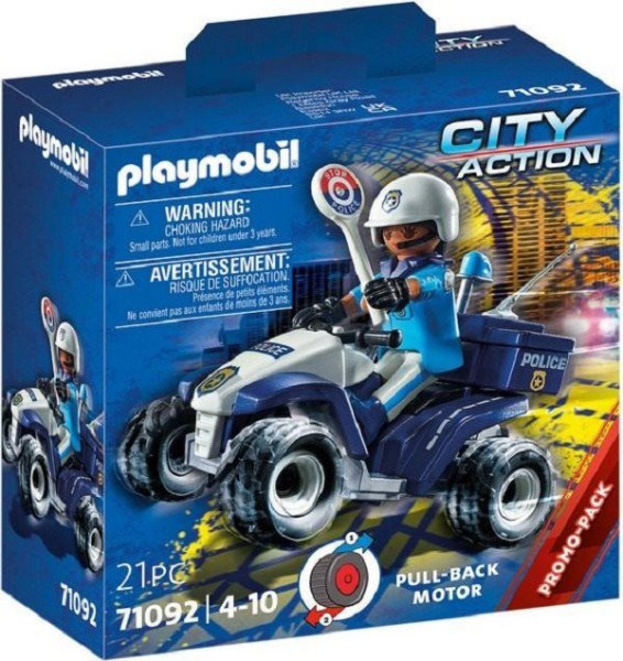 Playmobil® City Action 71092 Policejní rychlostní čtyřkolka