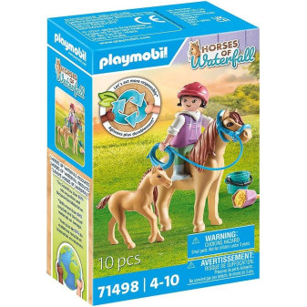 Playmobil® 71498 Horses of Waterffal Dítě s poníkem a hříbátkem