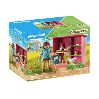 Playmobil® 71308 Country Slepice s kuřátky