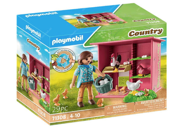 Playmobil® 71308 Country Slepice s kuřátky