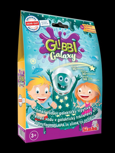 Simba Glibbi Galaxy Slime sliz s hvězdičkami