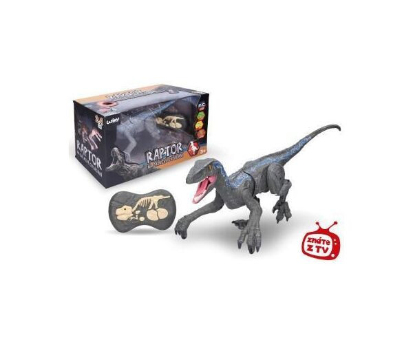 Wiky Raptor RC na dálkové ovládání šedý 45 cm na bateriový pack s USB kabelem